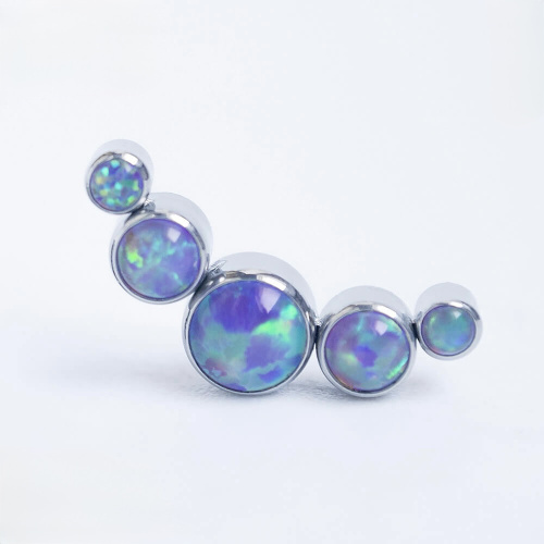 Накрутка-кластер 5K с опалом 40 1.6 мм фото 3